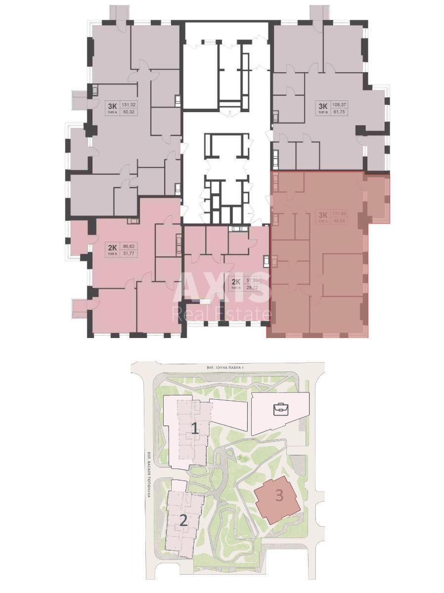 3к квартира ул. Василия Тютюнника 39/2570431