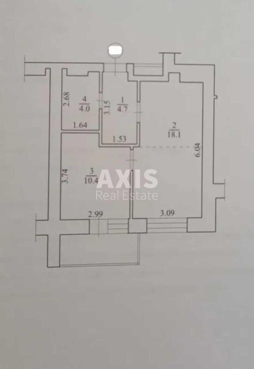 1k apartment vul. Polis'ka 3А5963310