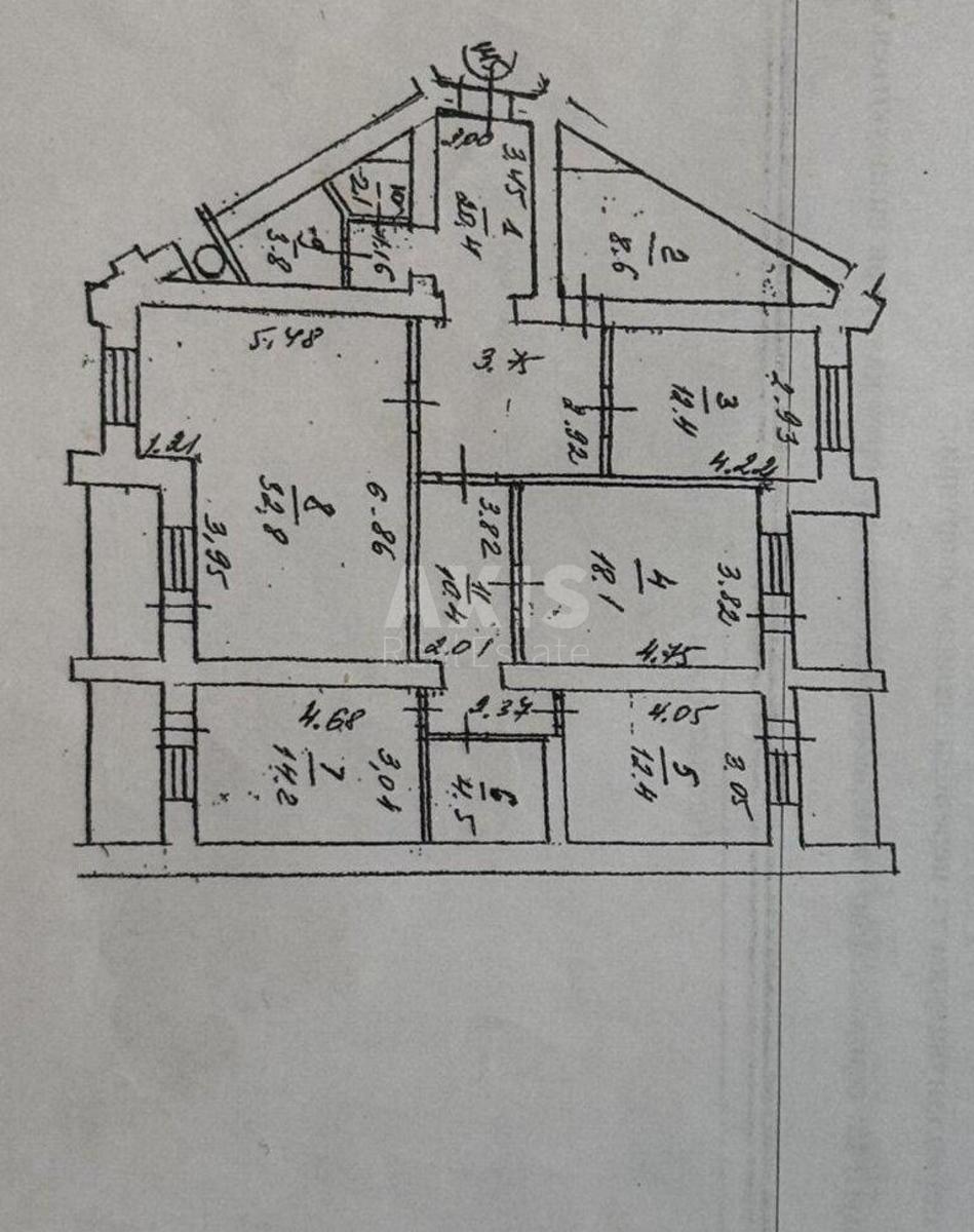 4к квартира пр-т Бажана Николая 264522610