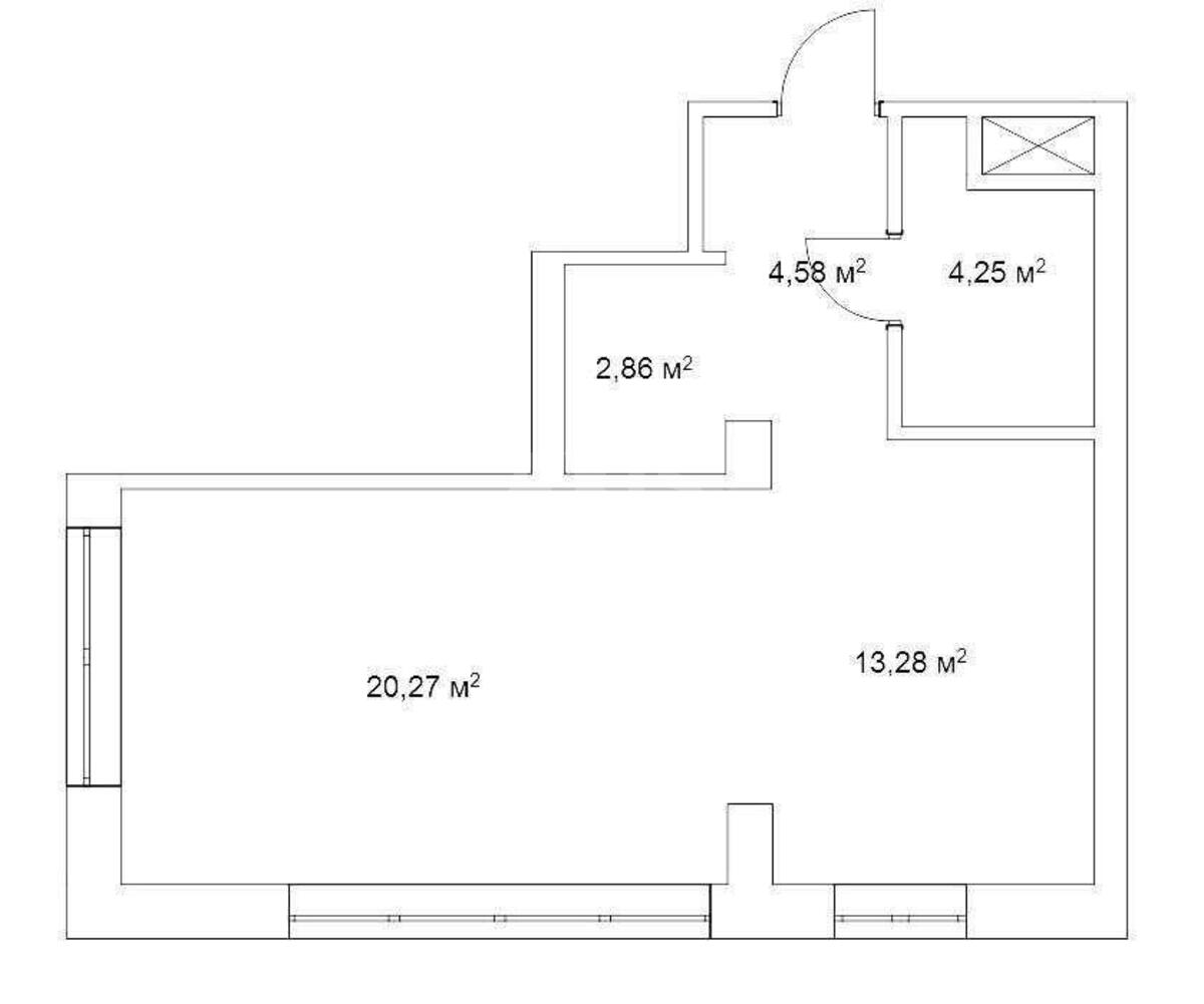1k apartment vul. Zhyljans'ka 68608188