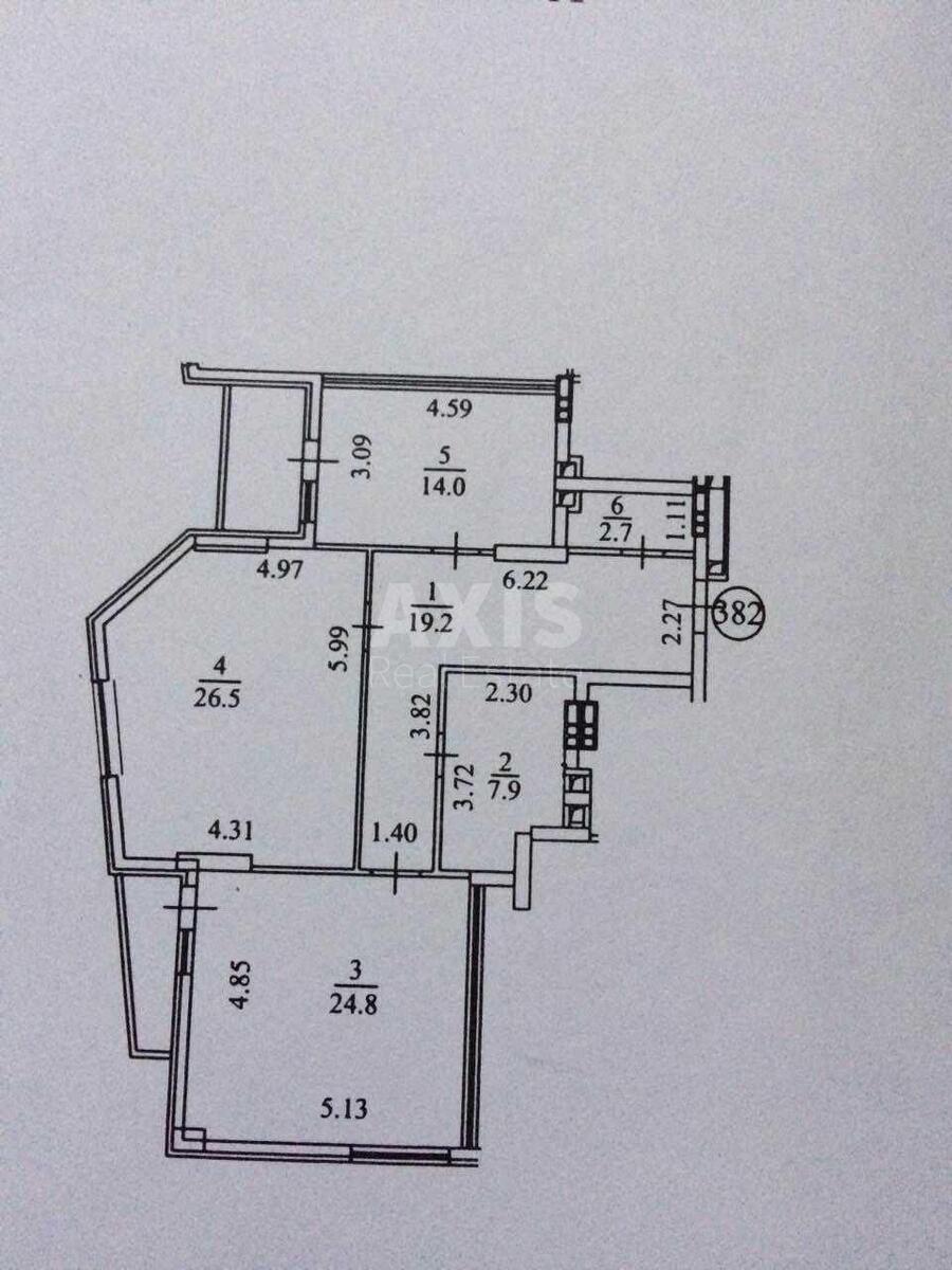 1к квартира ул. Руданского Степана 3А581417