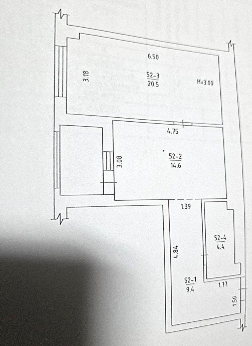 1k apartment vul. Volodymyrs'ka 86А580421