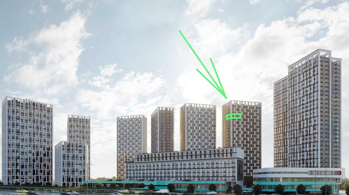 2k apartment pr-t Bazhana Mykoly 151Б578437