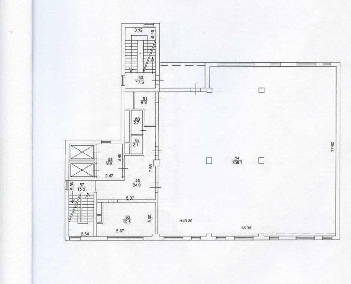 Office pr-t Moskovs'kyj 8, 1500m2588637
