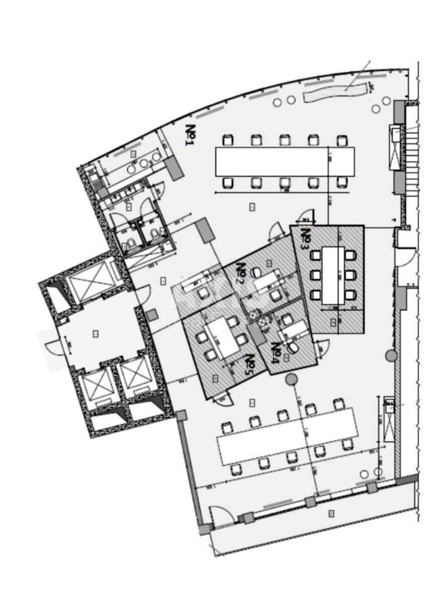 Office vul. Jevgena Konoval'cja 36Д, 308m2593866