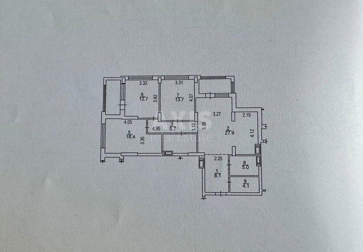 3k apartment tupyk Tvers'kyj 7В583703