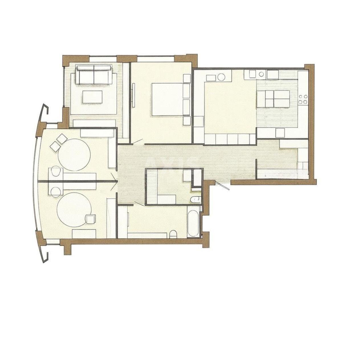 4k apartment vul. Saperne Pole 56321116