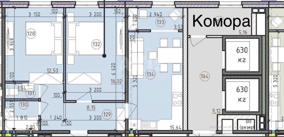 2k apartment vul. Myhajla Maksymovycha 2420