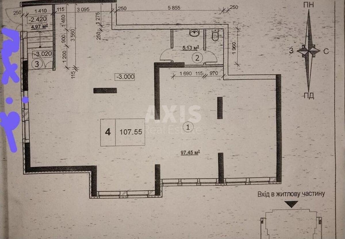 Office vul. Feodosijs'ka 2Л, 107m2587966