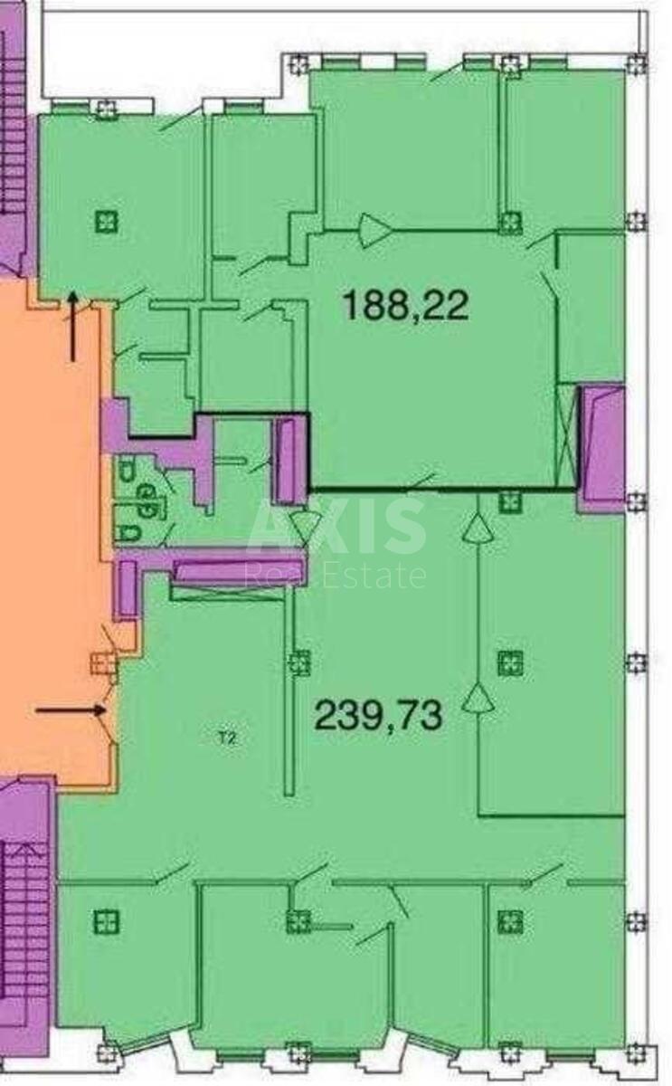Office prov. Ryl's'kyj 6, 240m25905911