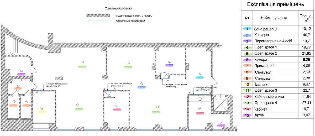 Office pl. Sportyvna 3, 210m2597061
