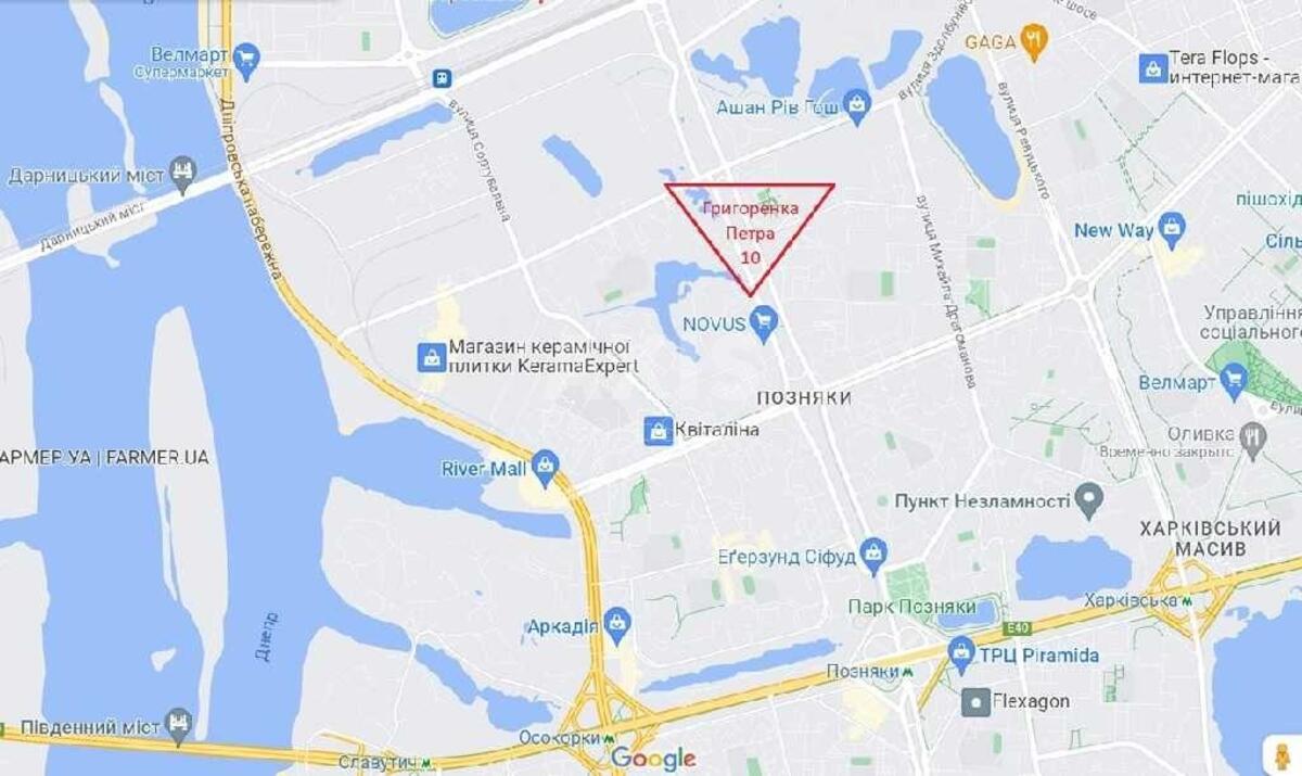 Объект сервиса пр-т Григоренко Петра 10, 2336м26084810