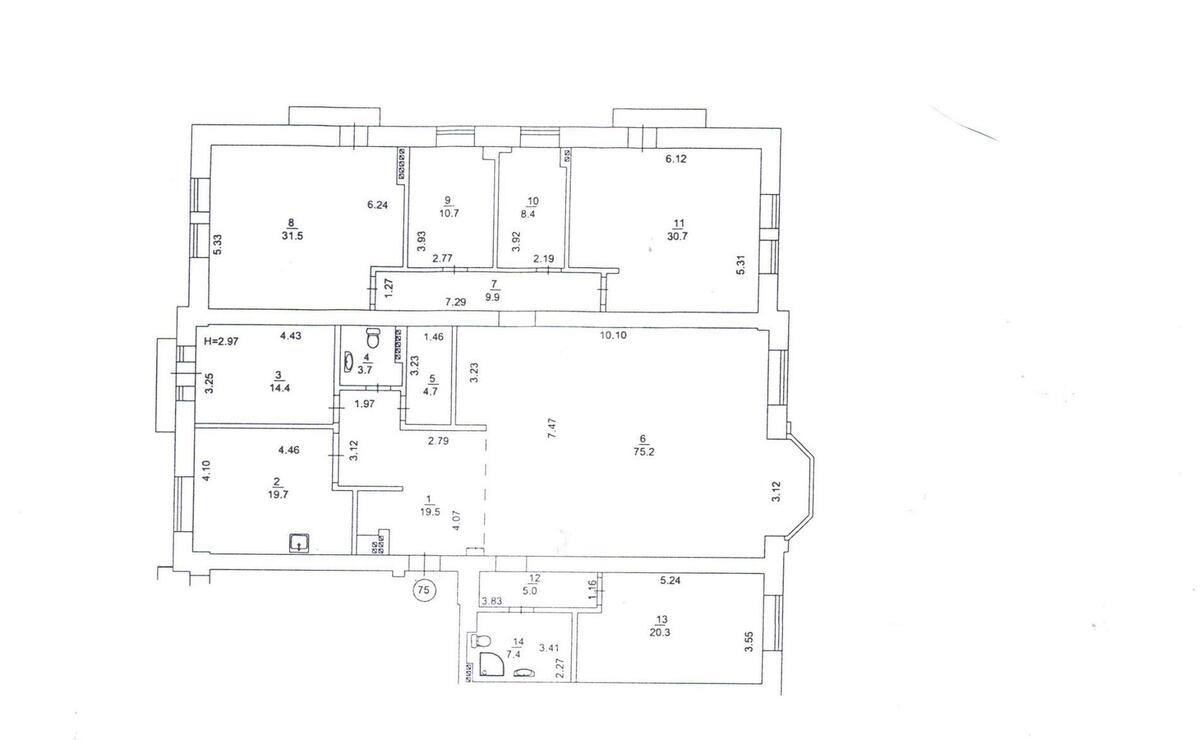 Office vul. Irynyns'ka 5/24, 263m27