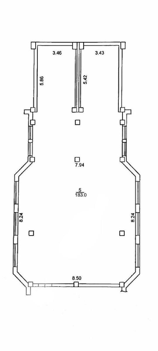 Офис ул. Краковская 4Б, 183м26