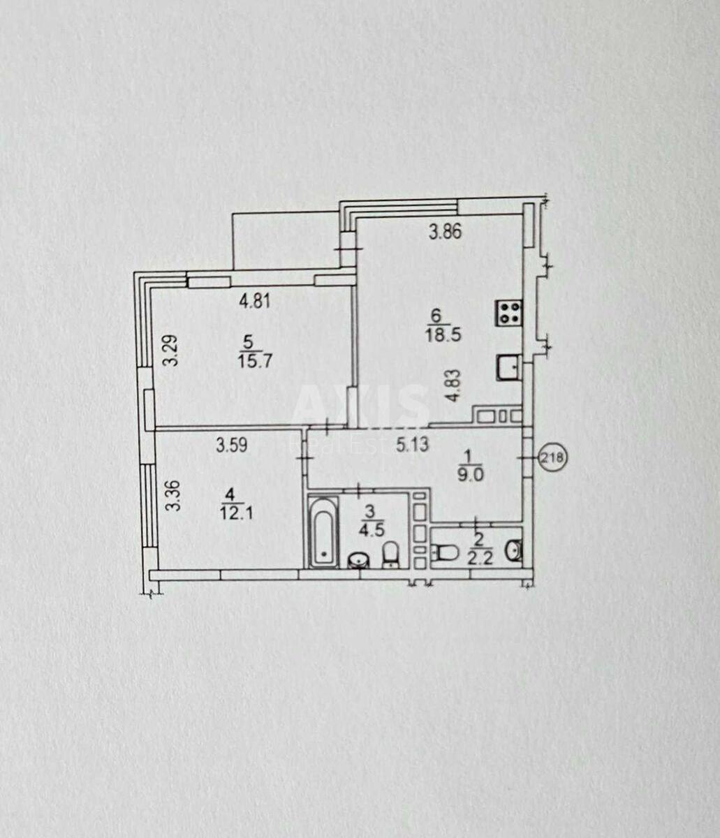 2k apartment pr-t Pravdy 1584705