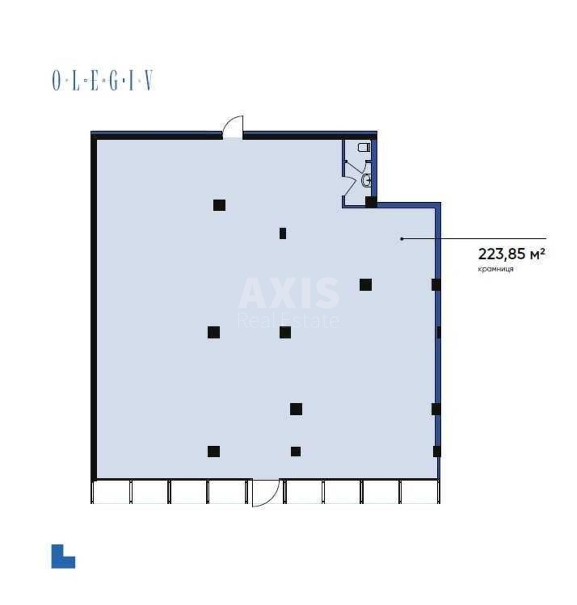 Объект торговли ул. Олеговская 36В, 224м2625695