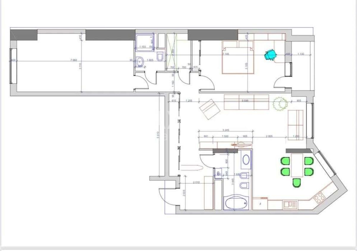 3k apartment vul. Vyshgorods'ka 459