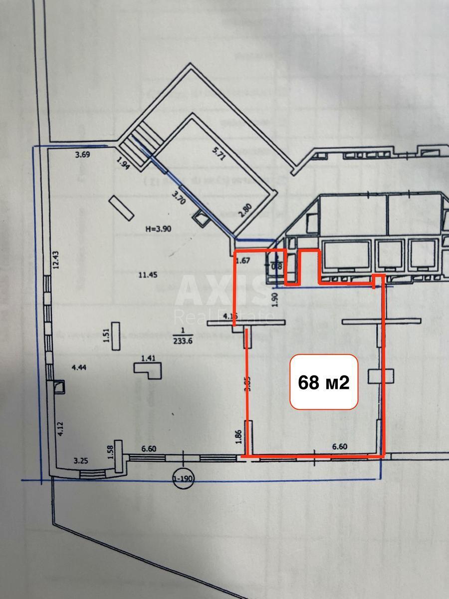 Office vul. Vyshgorods'ka 45, 68m2605106