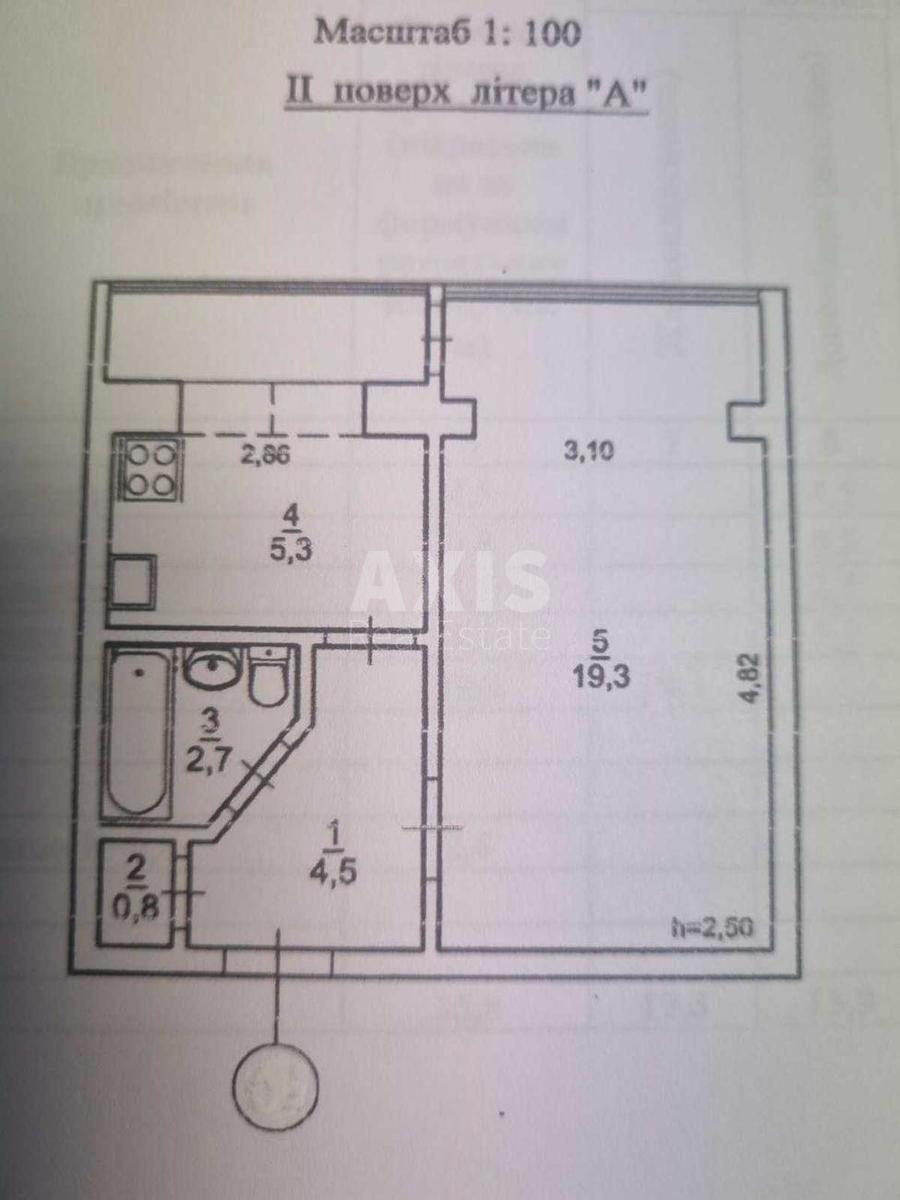 1k apartment vul. Majborody Platona 219