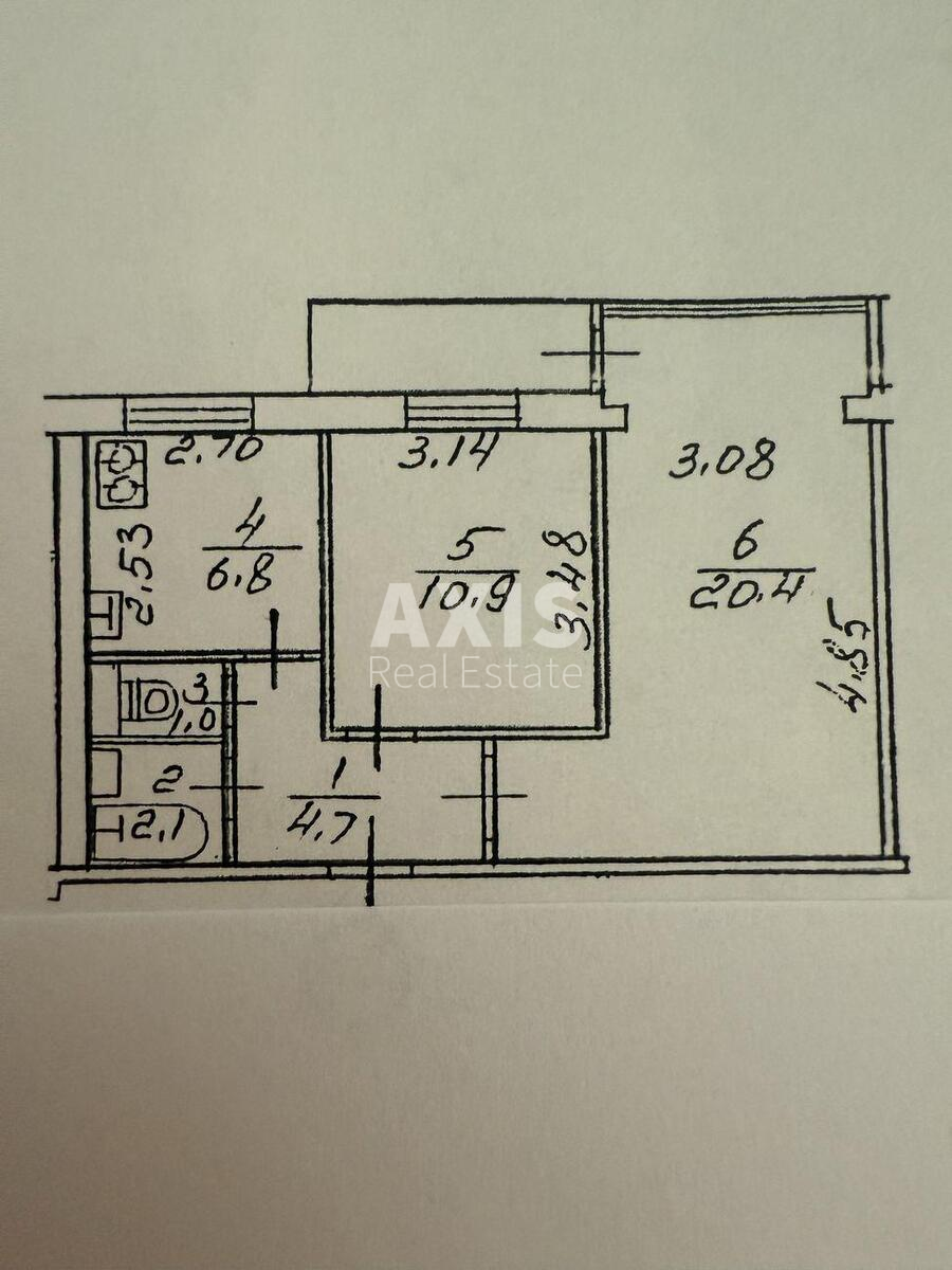 2k apartment vul. Malynovs'kogo Marshala 305761110