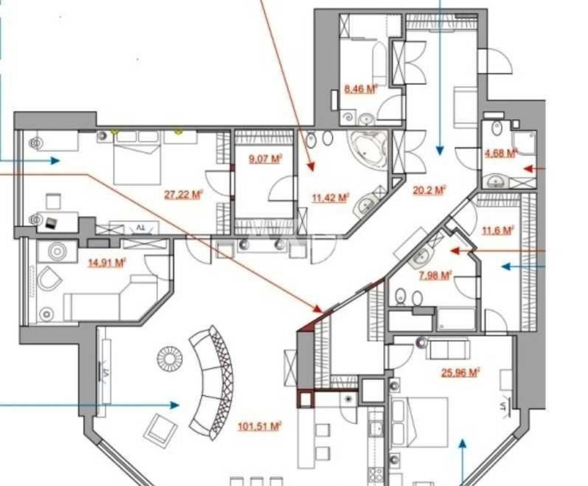 Office vul. Velyka Vasyl'kivs'ka 72, 243m2320248