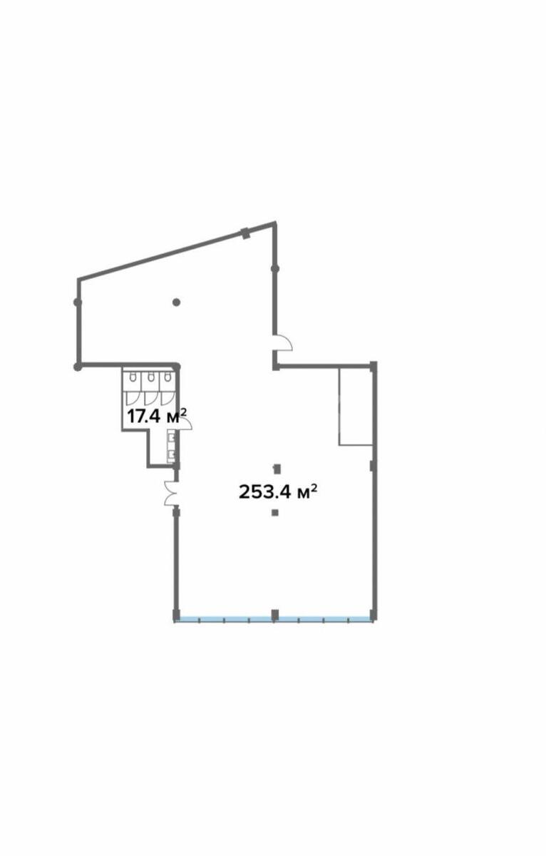 Office vul. Moskovs'ka 31/33, 262m27