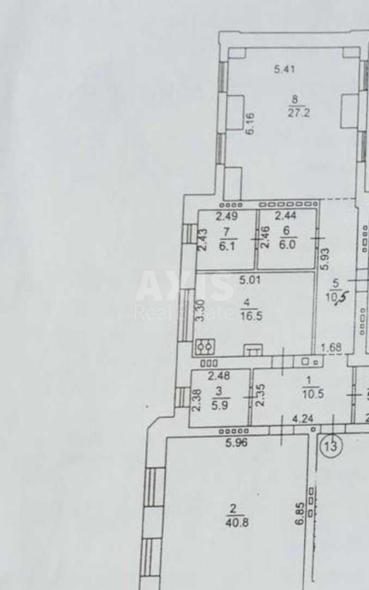 Office vul. Vozdvyzhens'ka 22, 155m27