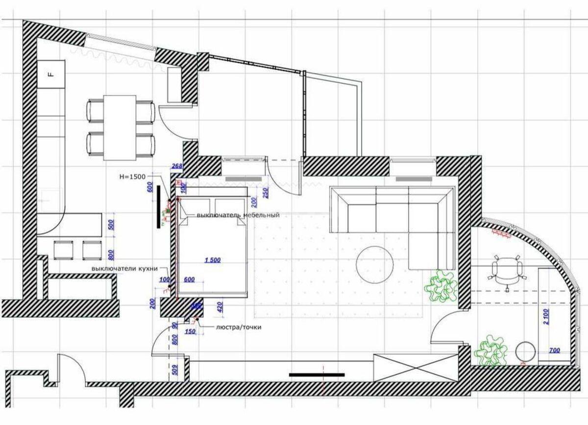 1k apartment bul. Lesi Ukrai'nky 76259513