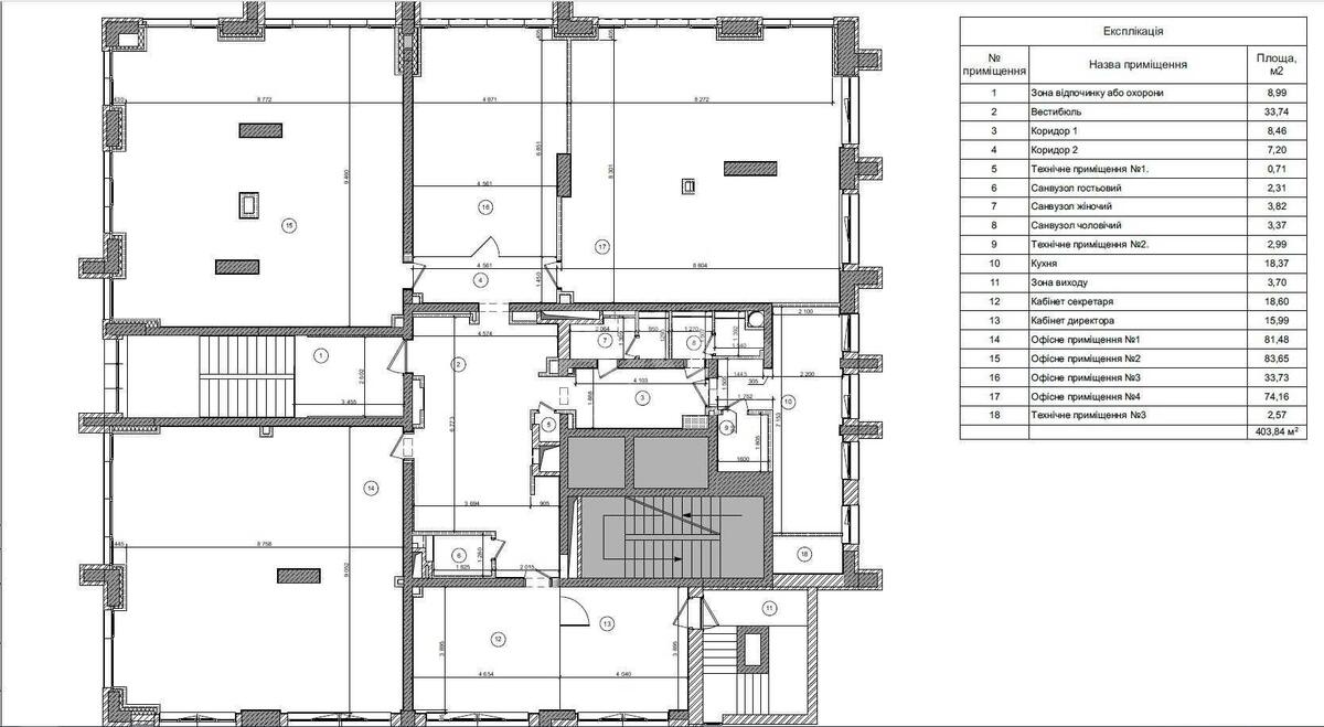 Office vul. Pidvysoc'kogo Profesora 6В, 404m26340712