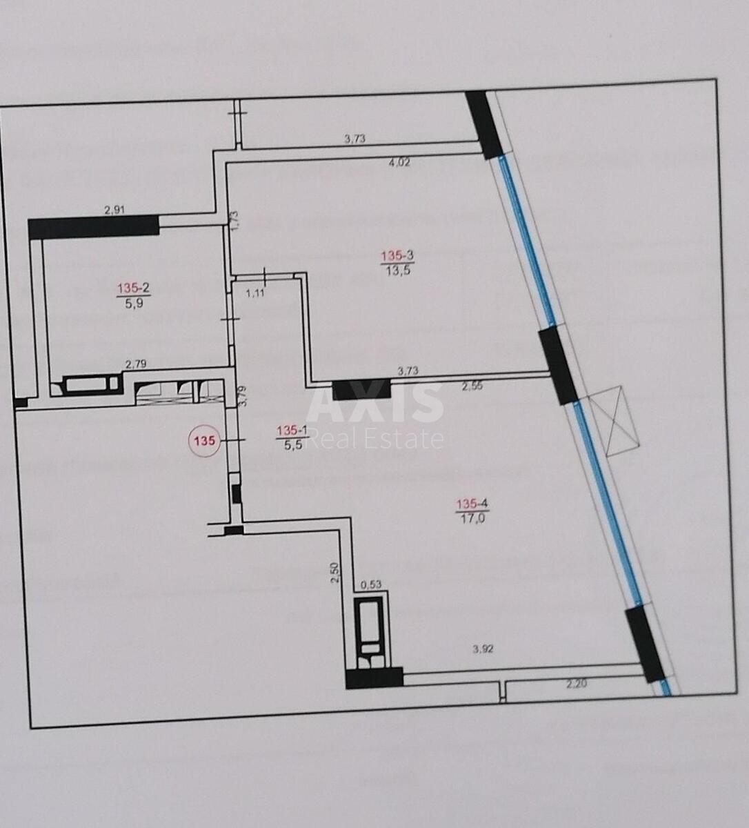 1k apartment vul. Chernigivs'ka 8516008