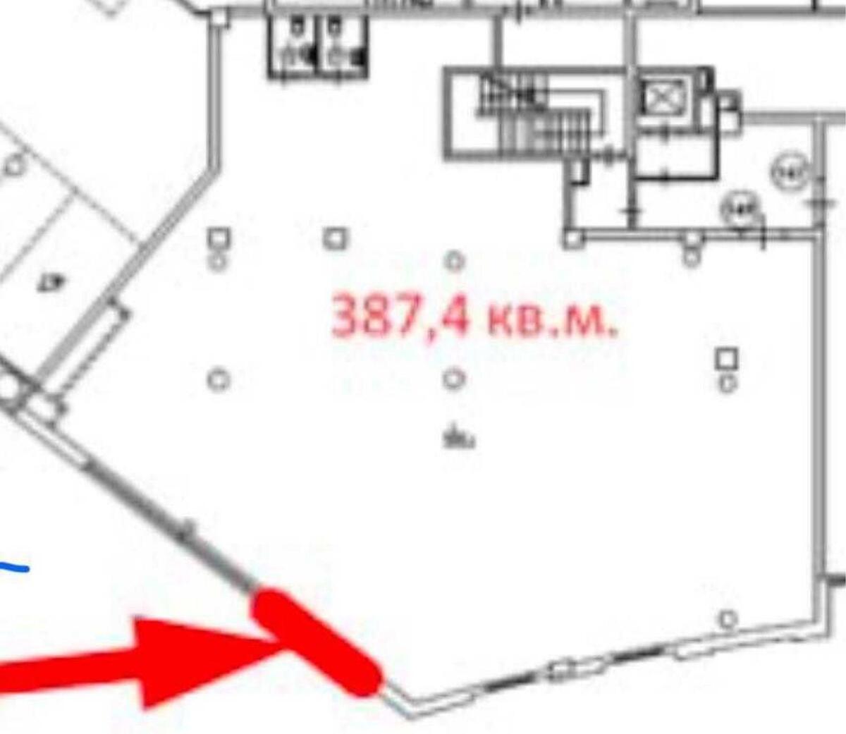 Trade object vul. Saperne Pole 3, 387m25