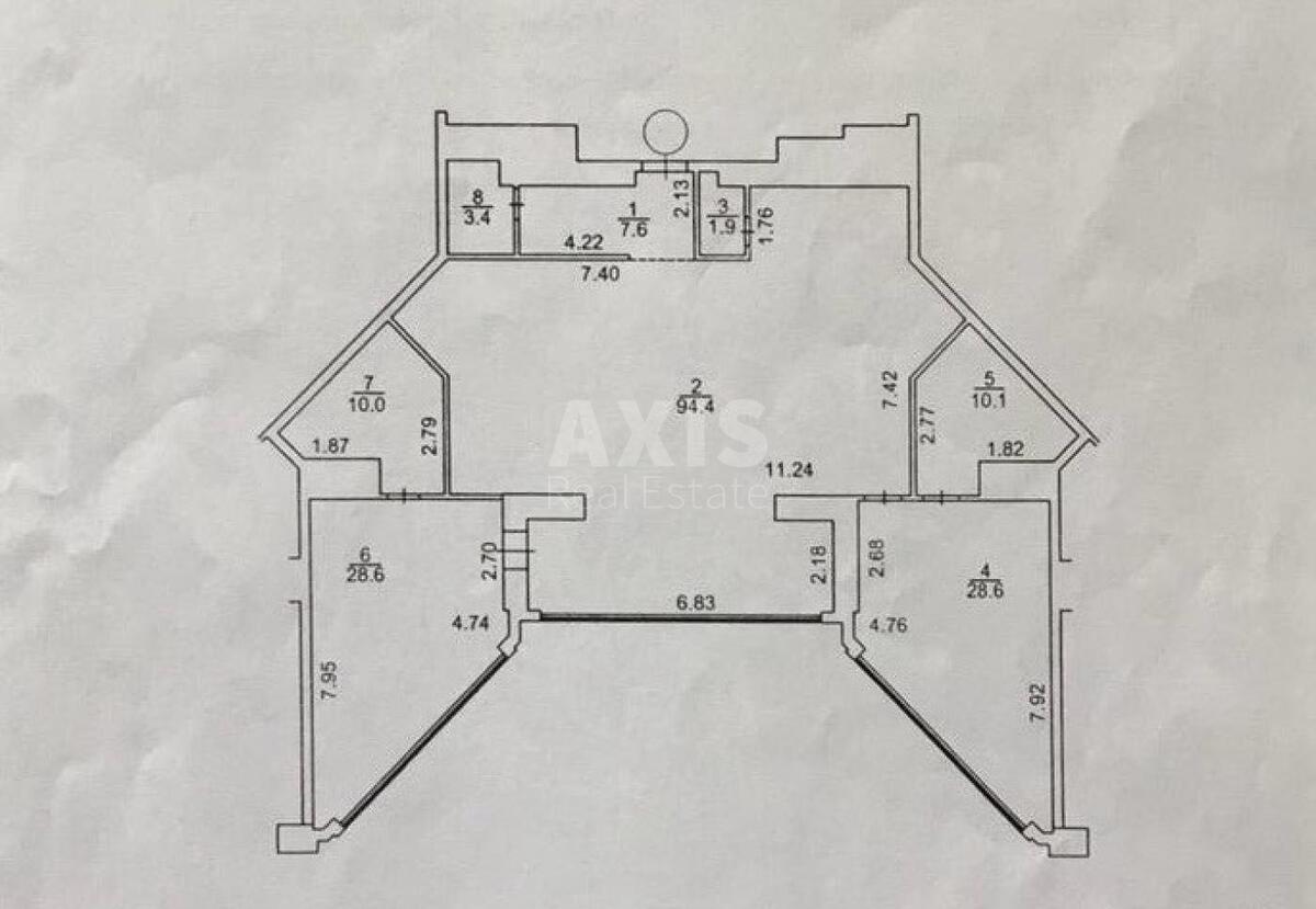 Office vul. Velyka Vasyl'kivs'ka 72, 190m27
