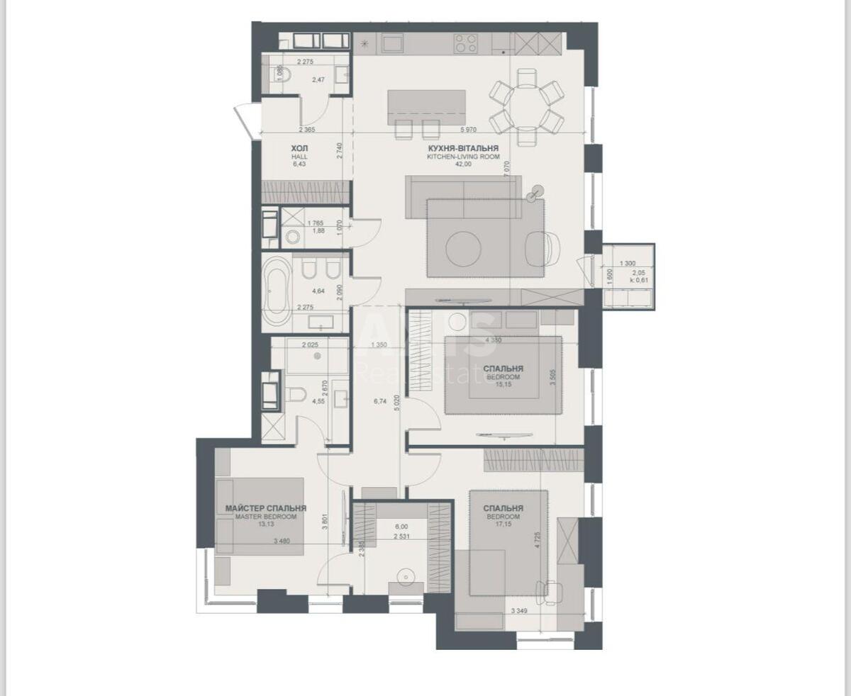 4k apartment vul. Barbjusa Anri 39/2583117