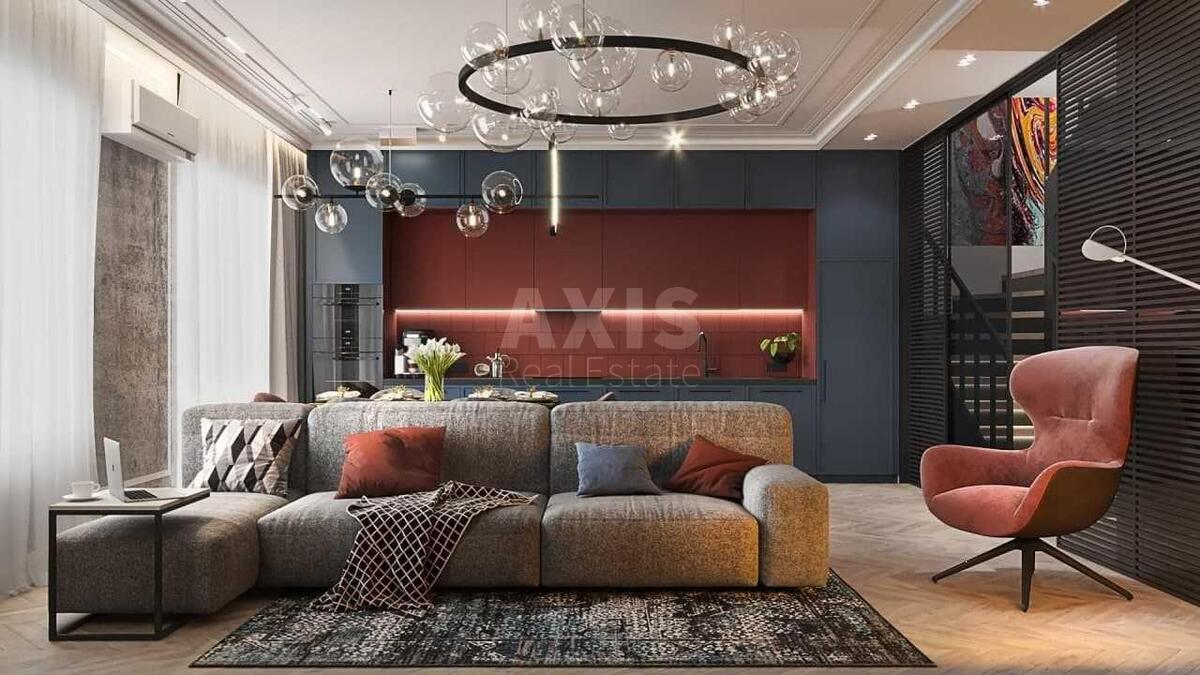 5k apartment nab. Dniprovs'ka 180