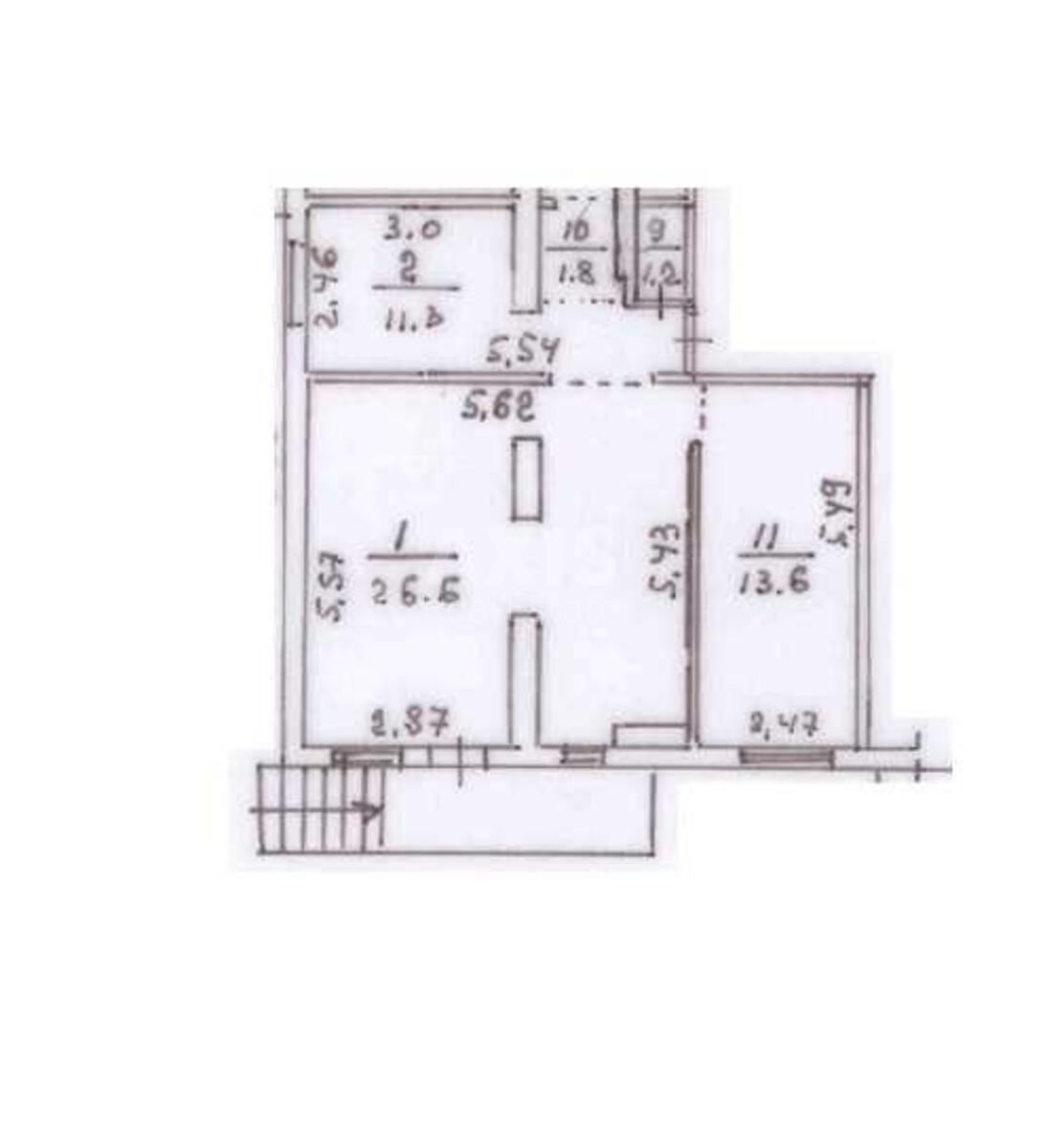 Trade object vul. Solom'jans'ka 36, 55m25870711