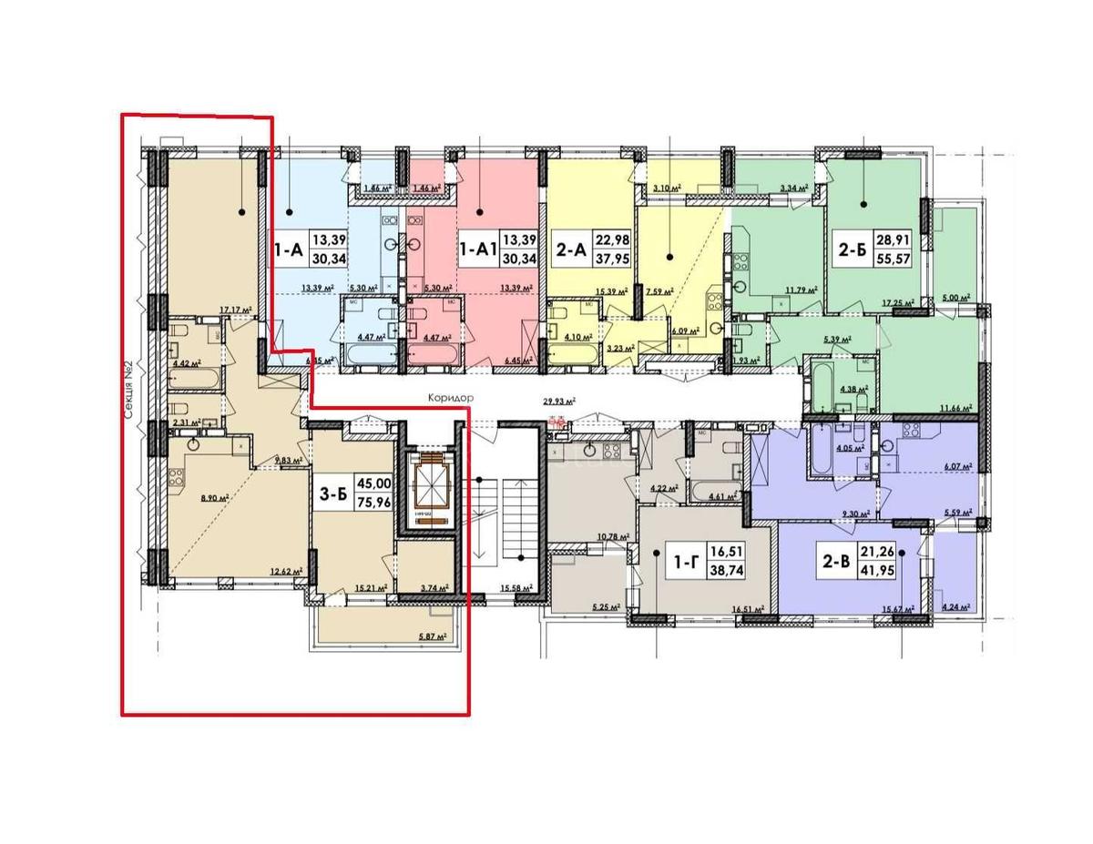 3k apartment vul. Kvitky Cisyk 344