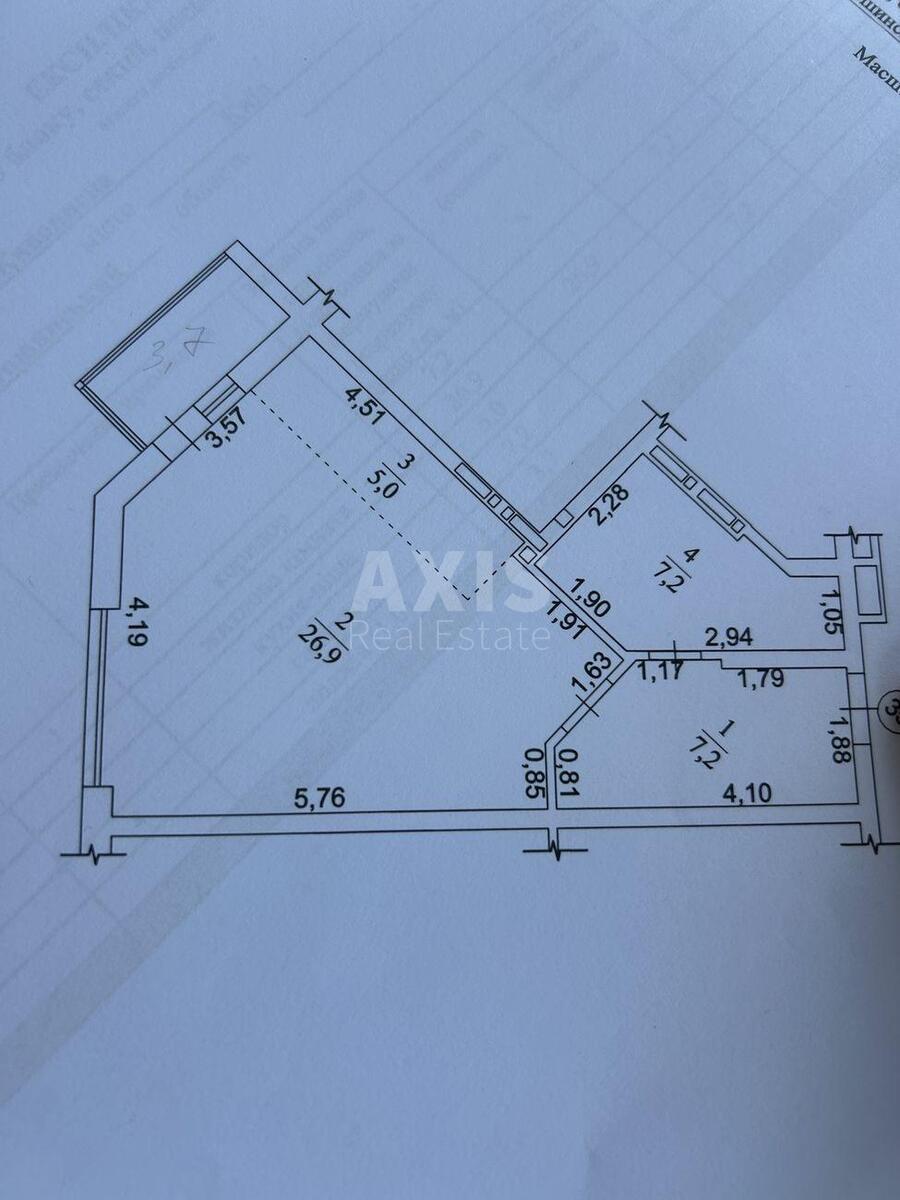 1k apartment vul. Zhyvopysna 76057416