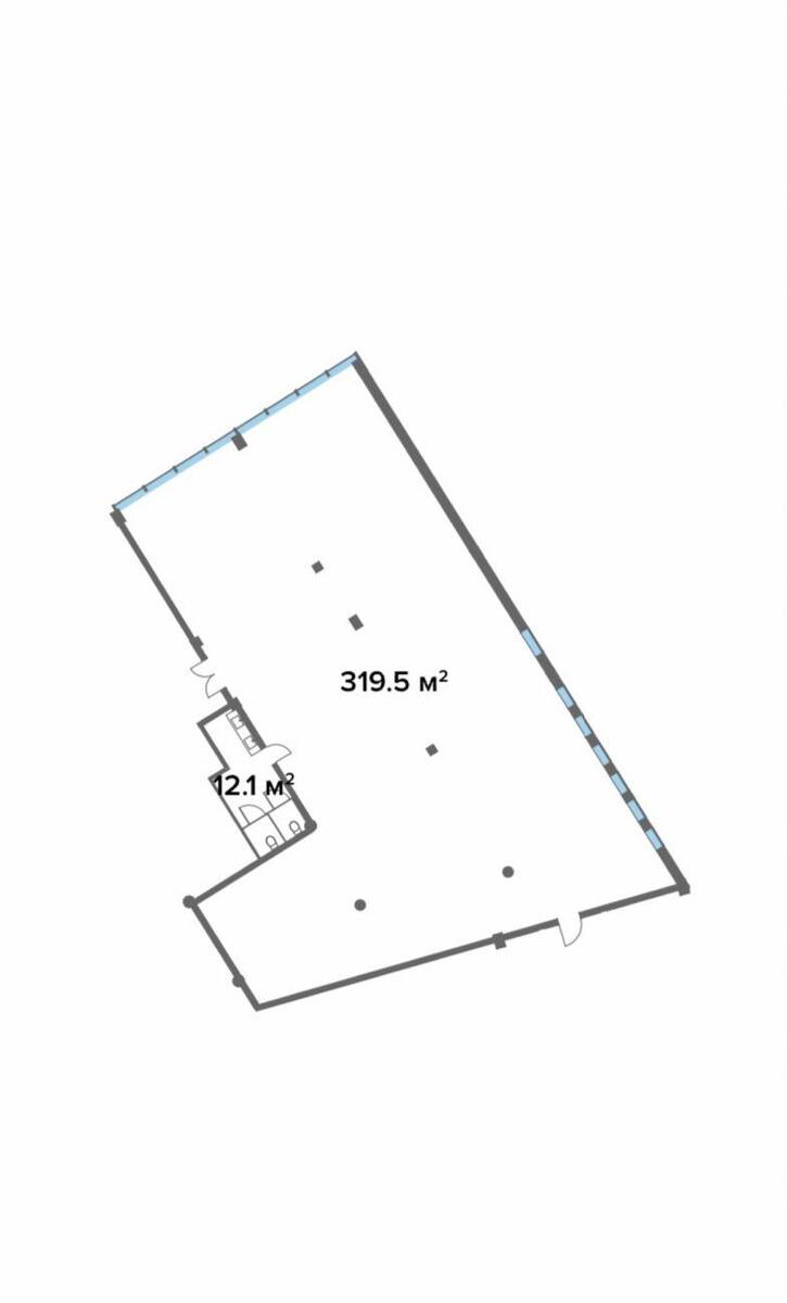 Office vul. Moskovs'ka 31/33, 262m28