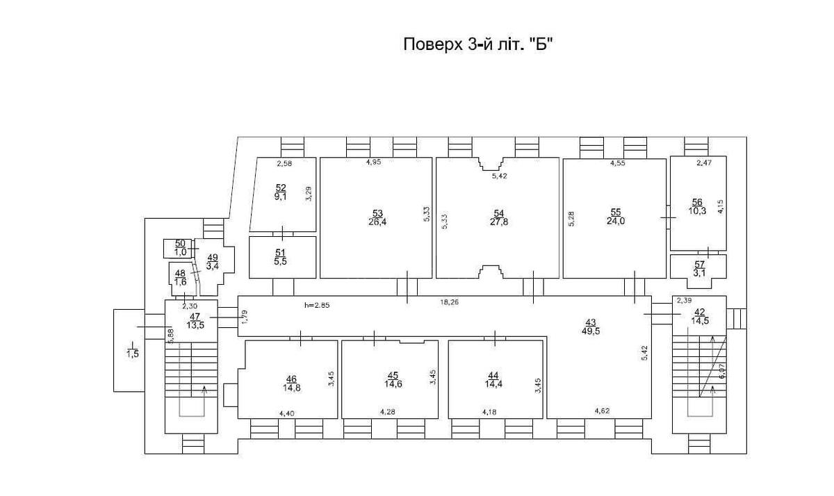 Office vul. Kostjantynivs'ka 32Б, 972m2625176