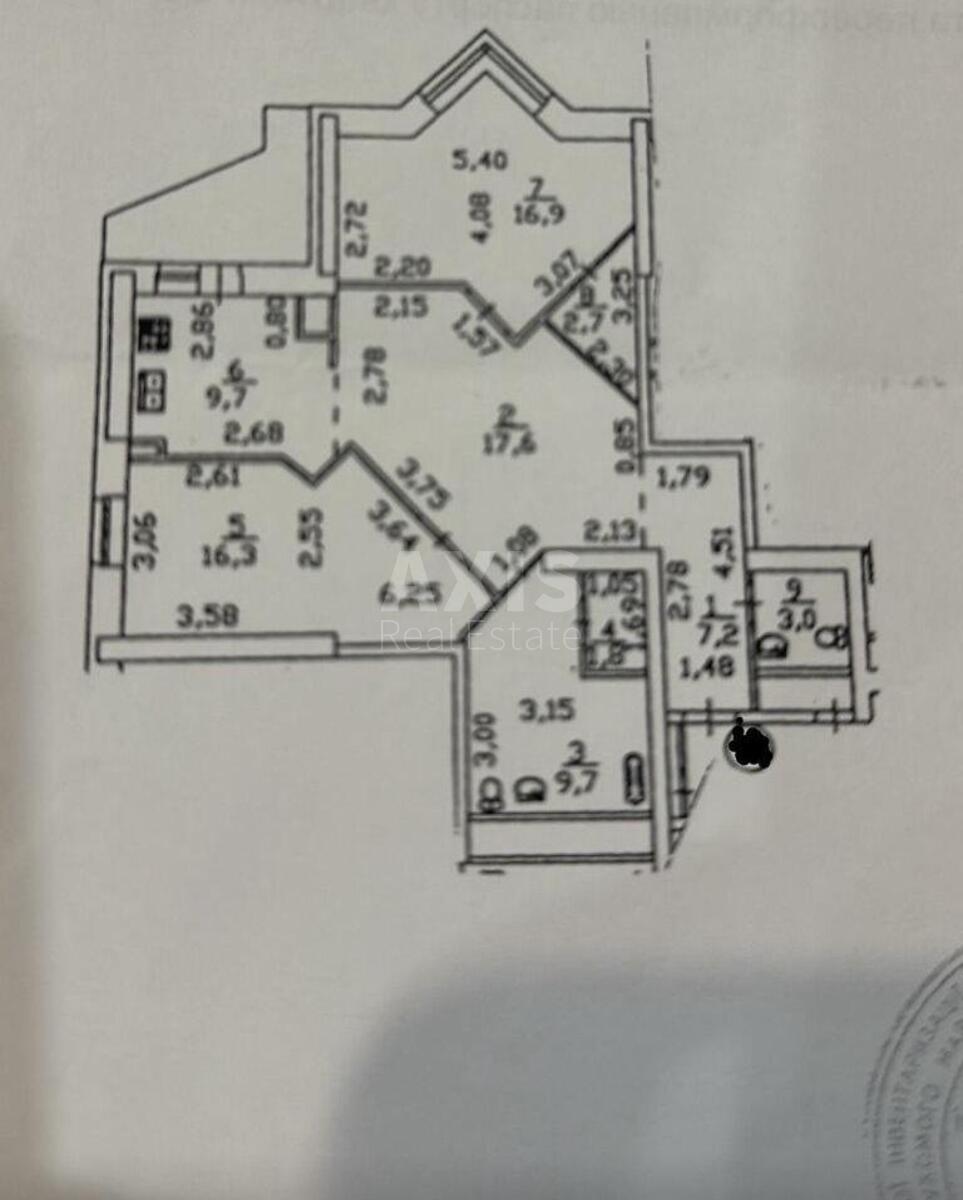 2k apartment vul. Jevgena Konoval'cja 32Г11