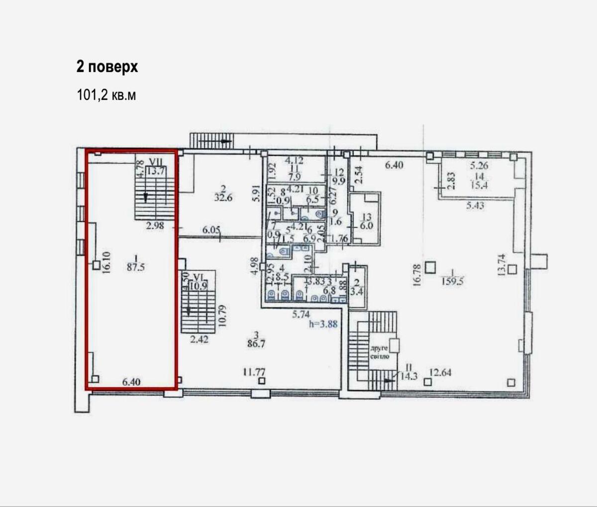 Trade object vul. Jury Gnata 13, 252m2573685