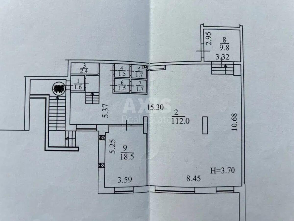Офис ул. Институтская 18А, 151м26