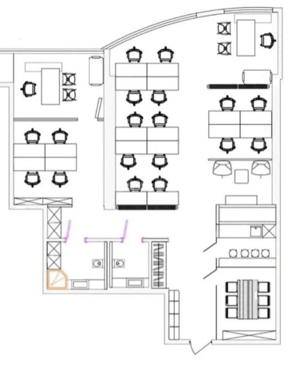 Office uzv. Klovs'kyj 7, 132m2586935