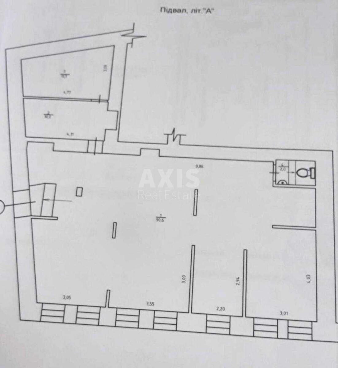 Office vul. Malopidval'na 15, 115m2631146