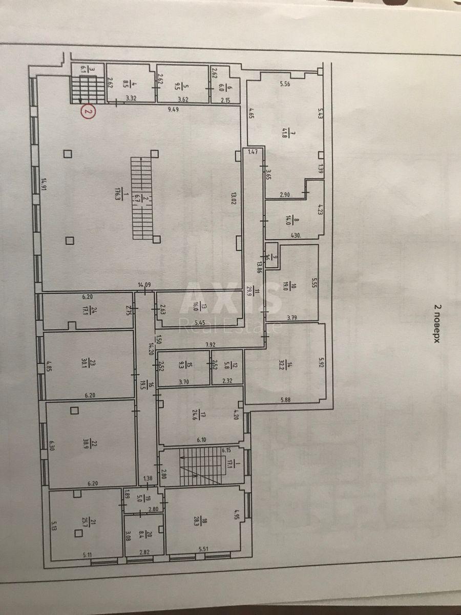 Office vul. Pochajnyns'ka 38, 1638m29