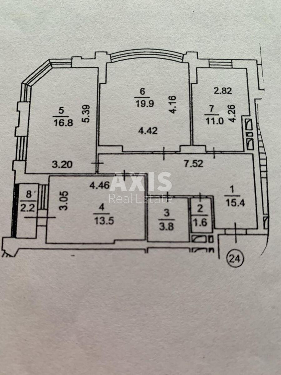 3k apartment nab. Dniprovs'ka 26585238