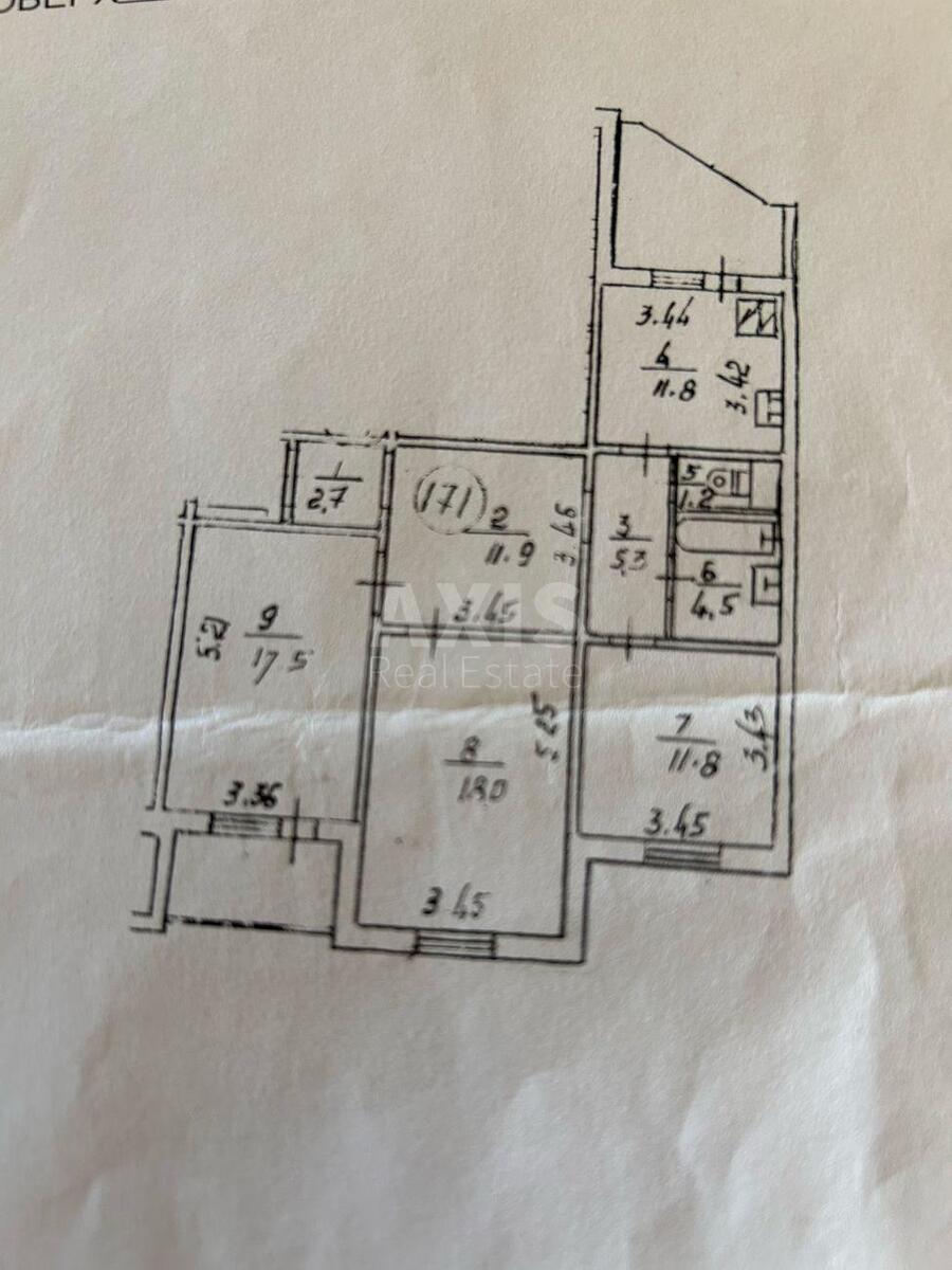 3k apartment pr-t Grygorenka Petra 55845918
