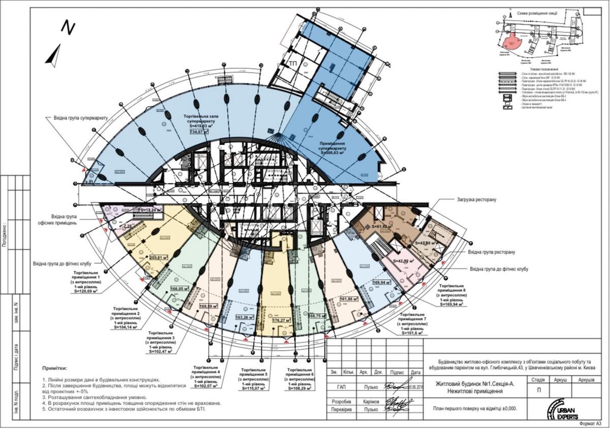 Trade object vul. Glybochyc'ka 43, 170m2599375
