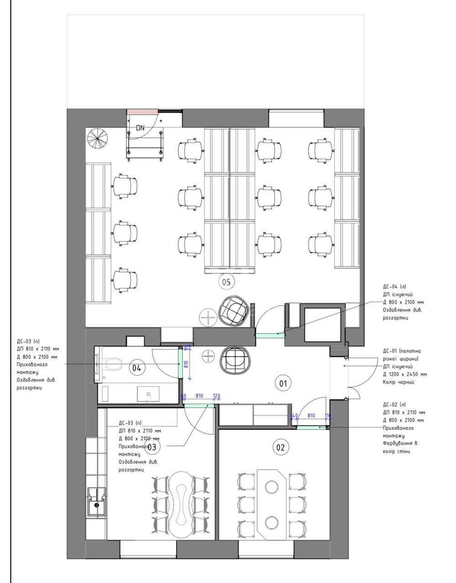 Office vul. Pan'kivs'ka 3, 76m2457878