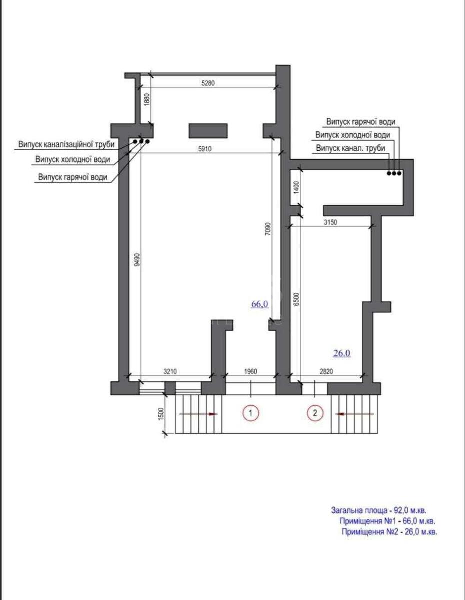 Trade object vul. Jurkivs'ka 57/17, 66m20